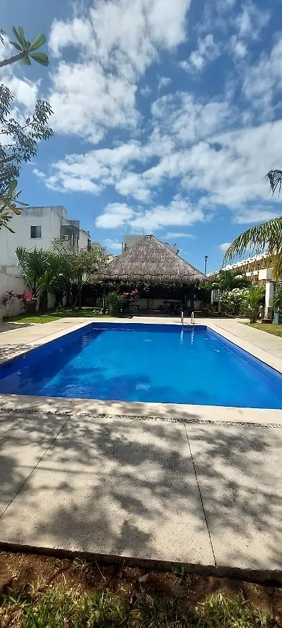 Acogedor Apartamento Con Piscina Bbq Wifi Playa del Carmen Meksyk